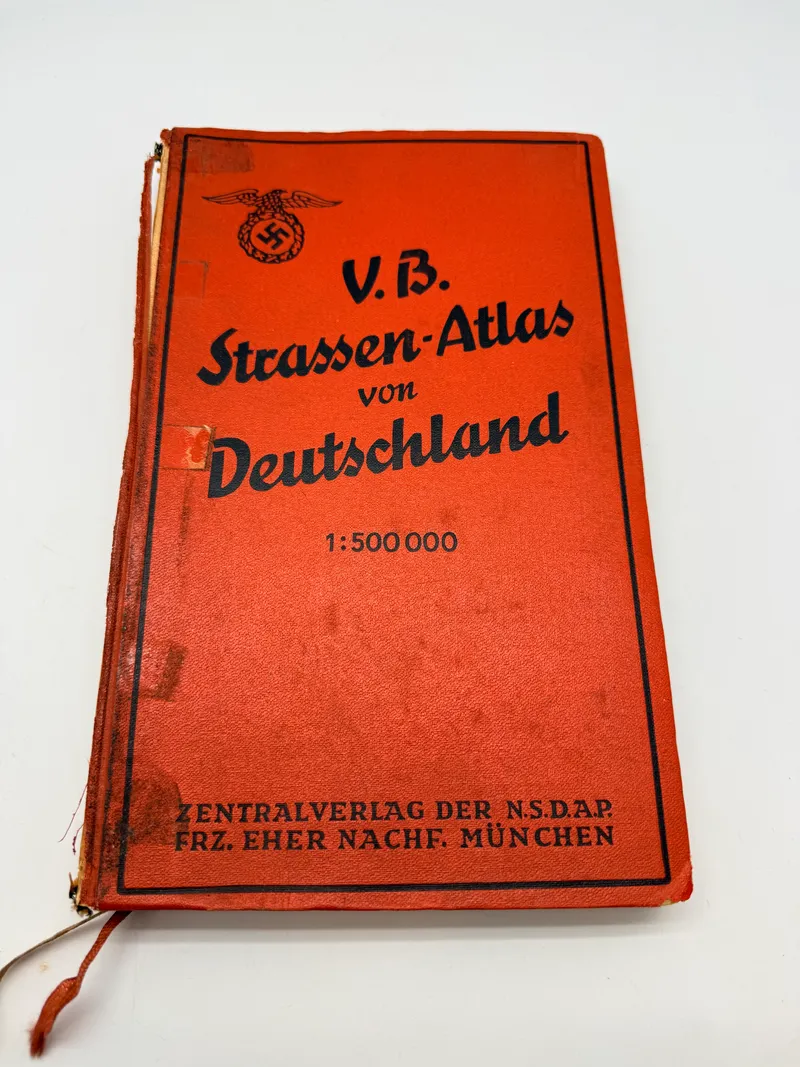 Tysk Bil atlas 1936, original