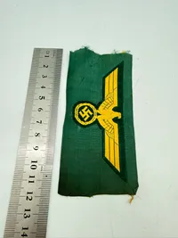Tysk kyst artilleri brystørn, original