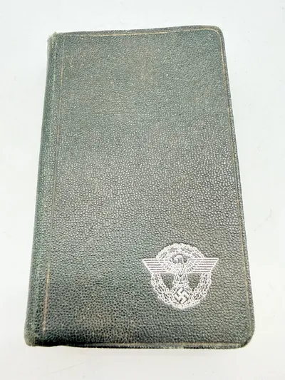 Tysk politi håndbog fra 1938, original