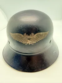 German LUFTSCHUTZ M38 GLADIATOR HELMET, original