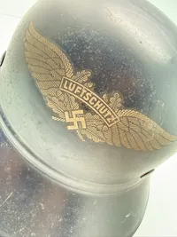 German LUFTSCHUTZ M38 GLADIATOR HELMET, original