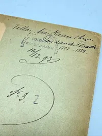 Tillæg til Haandbogen Den Danske Flaade 1807-1889. Original