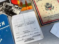 Amerikansk soldaterpung WW2  repro