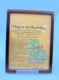 Danske rationeringsmærker. Originale