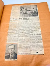 Stor scrapbog fra dansk modstandsmand, med muligved for masser af resarch. Original