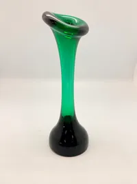 "knoglevase" (bone vase) produceret af det svenske glasværk Åseda Glasbruk i 1960'erne