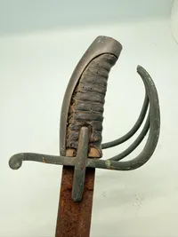 Dansk Dragon sabel model 1808, originalt loftfund