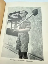 Tysk Hitler Jugend bog, original