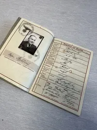 Originalt Tysk Wehrpass WW2