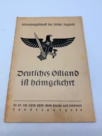Tysk WW2 hæfte, originalt