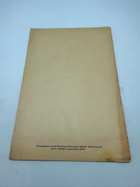 Tysk WW2 hæfte, originalt