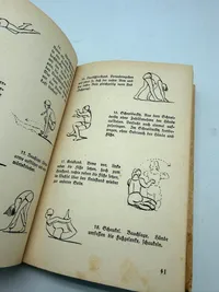 Tysk træningsbog for Deutsche bund madel WW2, original