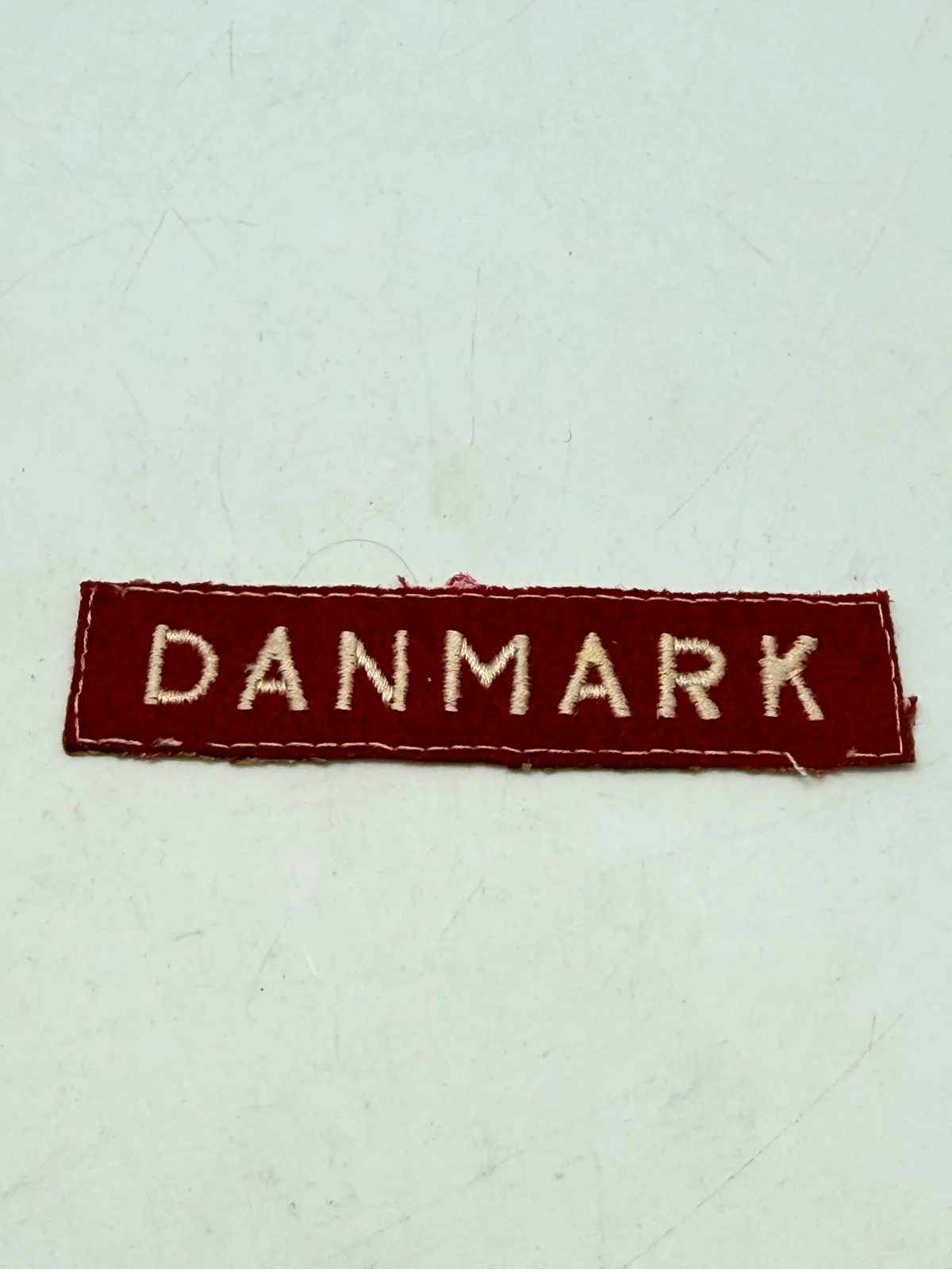 Dansk Militært skulder flash fra lige efter krigen, originalt