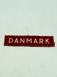 Dansk Militært skulder flash fra lige efter krigen, originalt