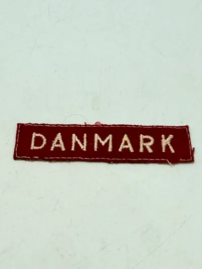 Dansk Militært skulder flash fra lige efter krigen, originalt