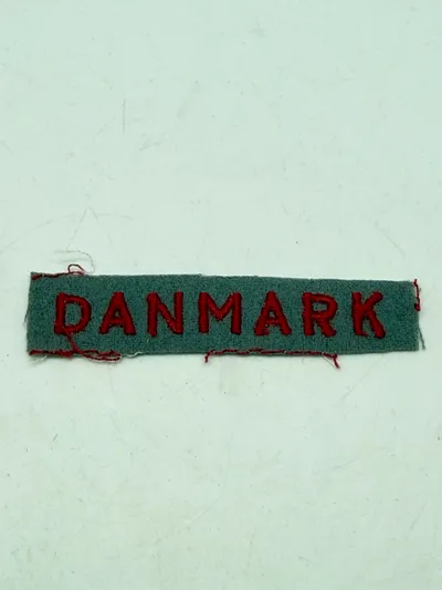 Dansk Militært skulder flash fra lige efter krigen, originalt