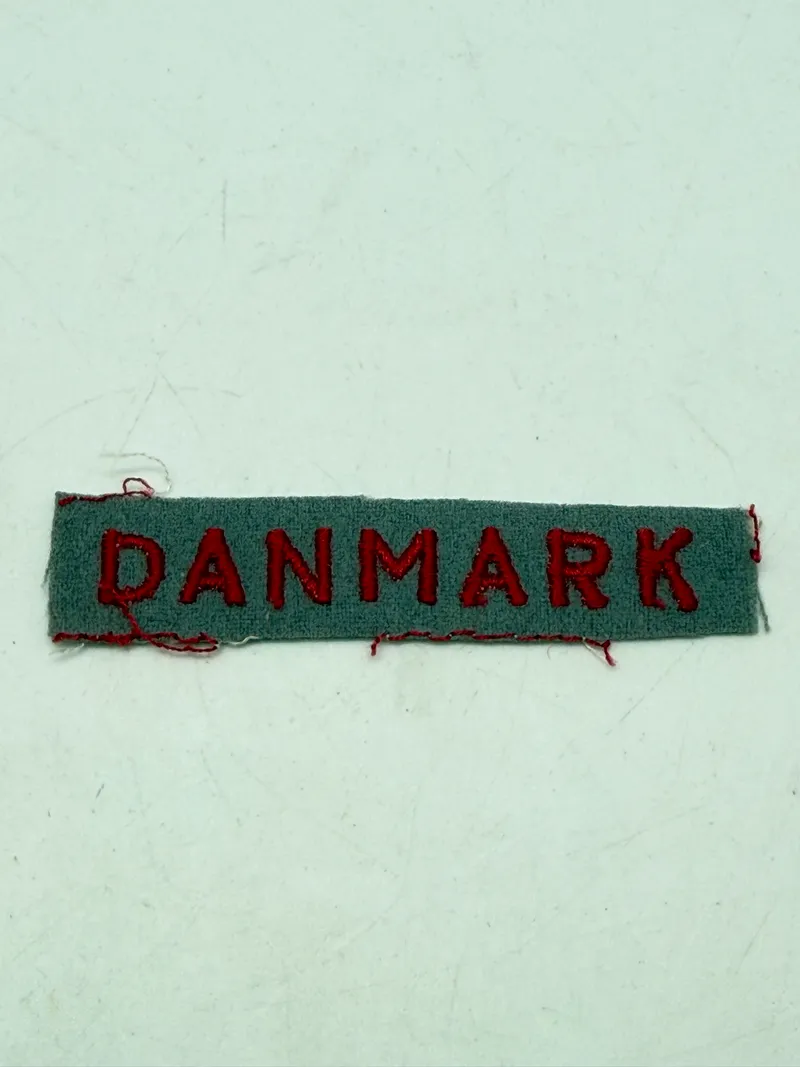 Dansk Militært skulder flash fra lige efter krigen, originalt