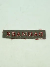 Dansk Militært skulder flash fra lige efter krigen, originalt