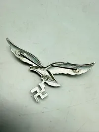 Tysk Luftwaffe kasket ørn, original