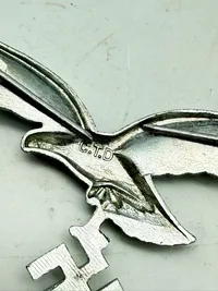 Tysk Luftwaffe kasket ørn, original