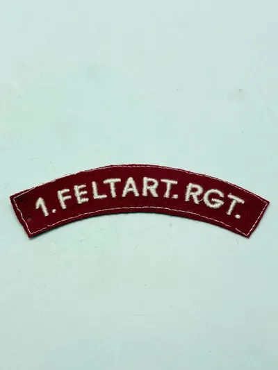 Dansk Militært skulder flash fra lige efter krigen, originalt