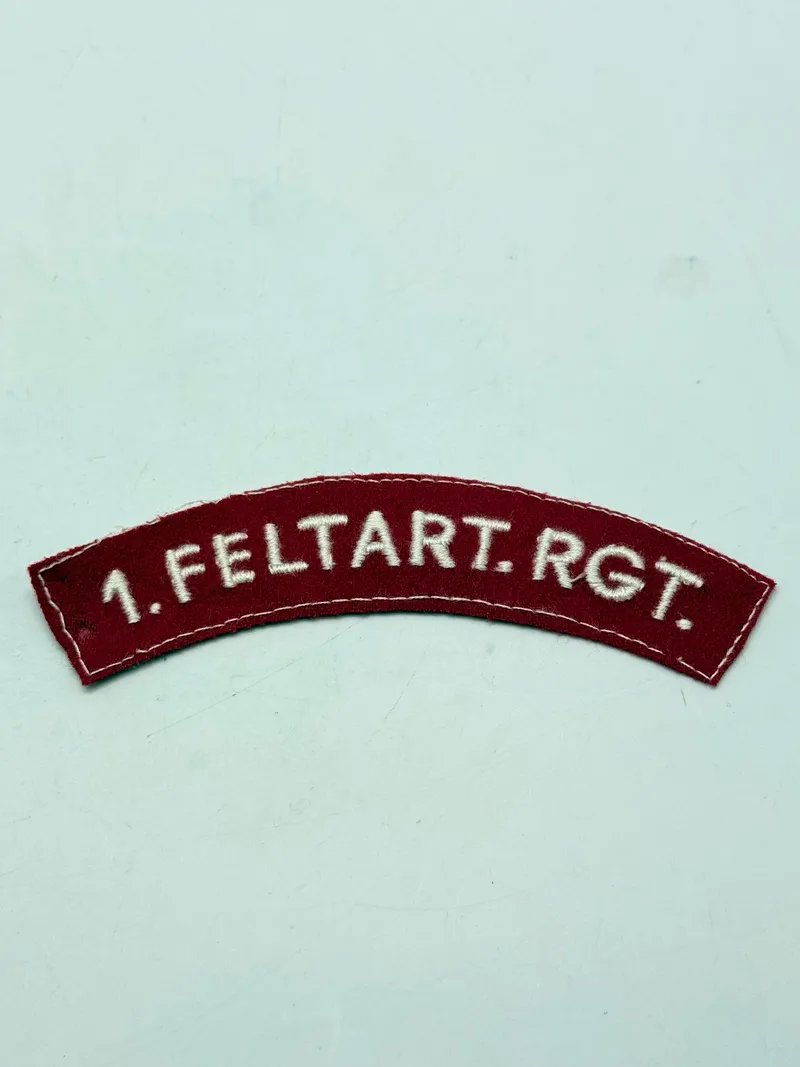 Dansk Militært skulder flash fra lige efter krigen, originalt