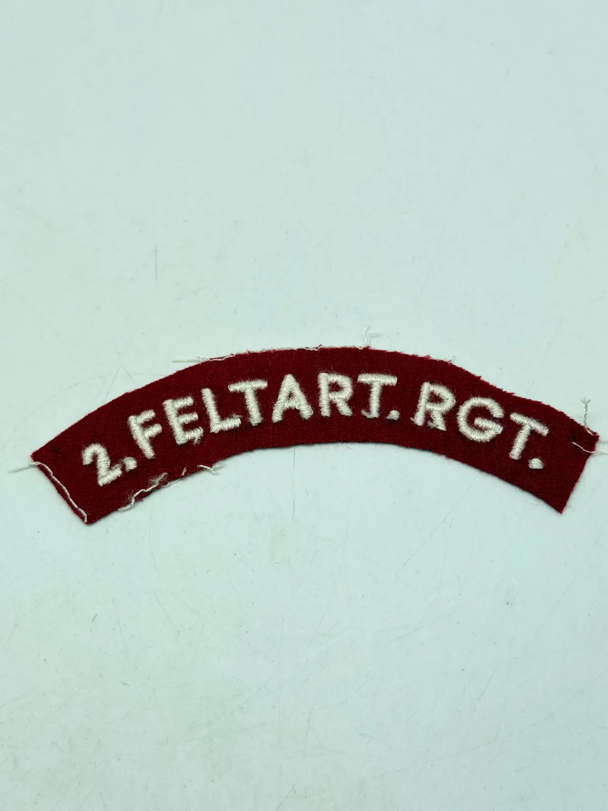 Dansk Militært skulder flash fra lige efter krigen, originalt