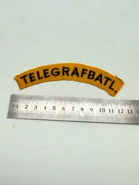 Dansk Militært skulder flash fra lige efter krigen, originalt