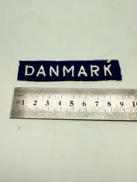 Dansk Militært skulder flash fra lige efter krigen, originalt