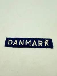 Dansk Militært skulder flash fra lige efter krigen, originalt