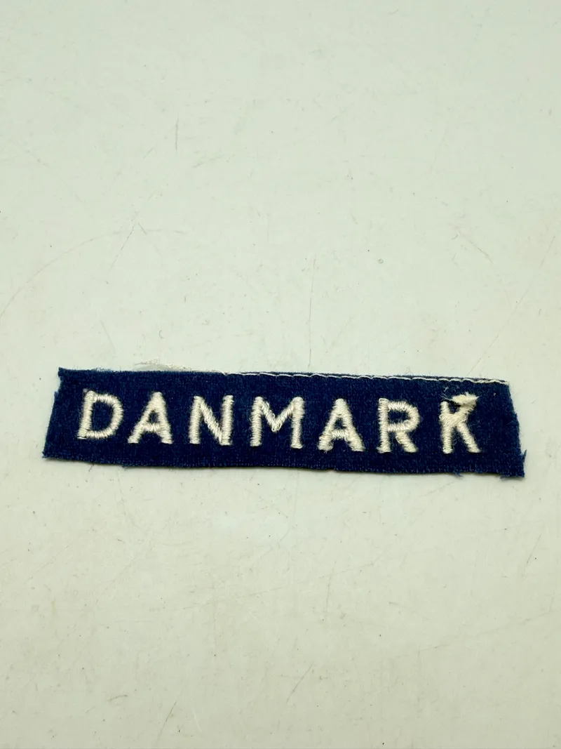Dansk Militært skulder flash fra lige efter krigen, originalt
