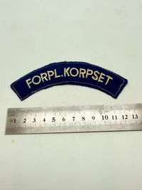 Dansk Militært skulder flash fra lige efter krigen, originalt