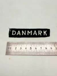 Dansk Militært skulder flash fra lige efter krigen, originalt