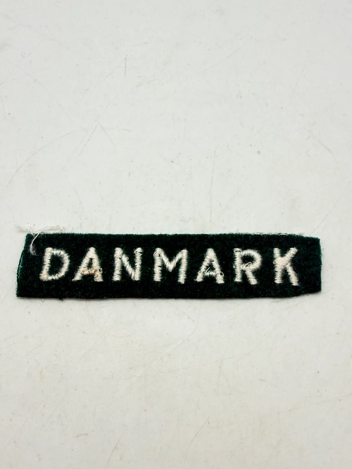 Dansk Militært skulder flash fra lige efter krigen, originalt