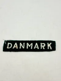 Dansk Militært skulder flash fra lige efter krigen, originalt
