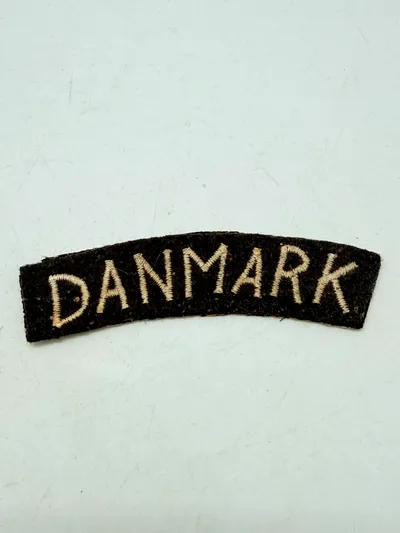 Dansk Militært skulder flash fra lige efter krigen, originalt