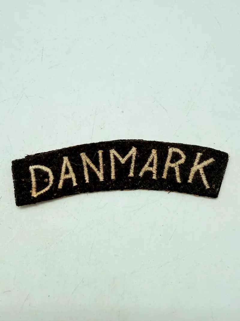 Dansk Militært skulder flash fra lige efter krigen, originalt