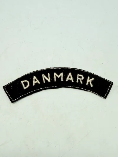 Dansk Militært skulder flash fra lige efter krigen, originalt