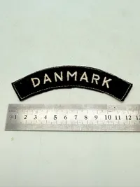 Dansk Militært skulder flash fra lige efter krigen, originalt