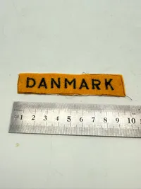 Dansk Militært skulder flash fra lige efter krigen, originalt