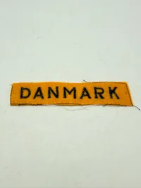 Dansk Militært skulder flash fra lige efter krigen, originalt
