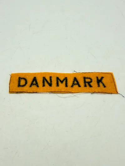 Dansk Militært skulder flash fra lige efter krigen, originalt