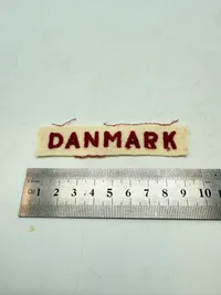 Dansk Militært skulder flash fra lige efter krigen, originalt