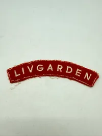 Dansk Militært skulder flash fra lige efter krigen, originalt
