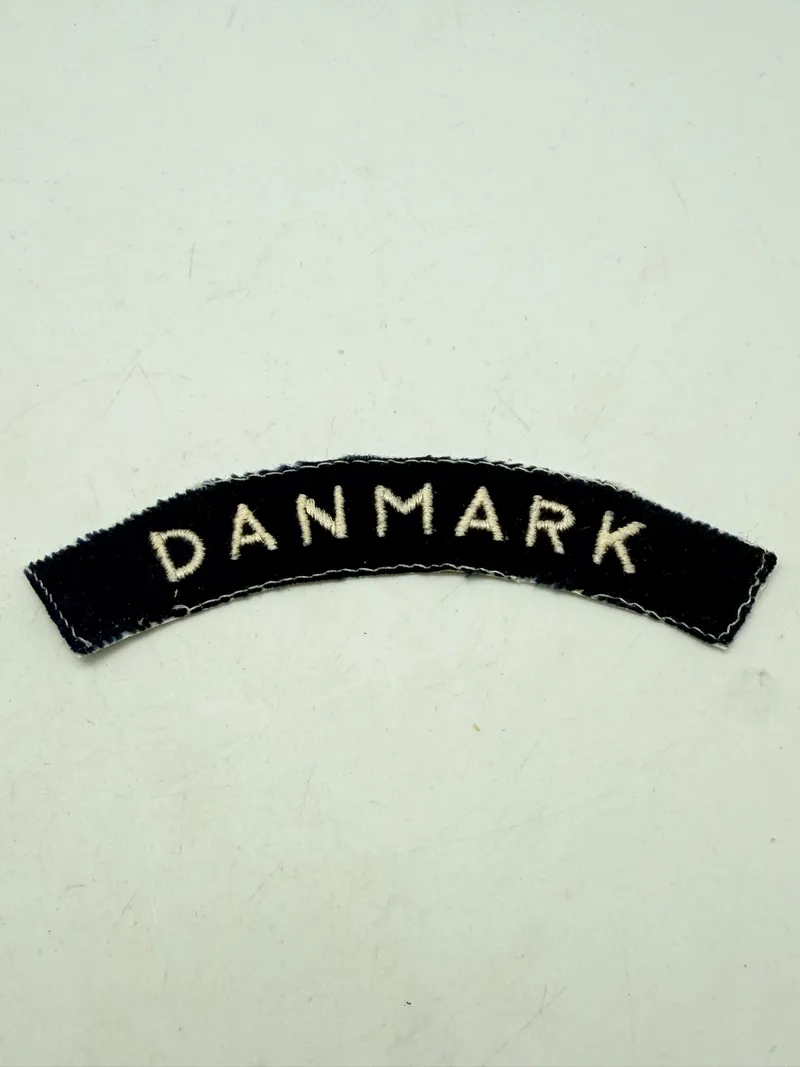 Dansk Militært skulder flash fra lige efter krigen, originalt