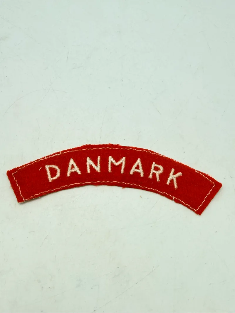 Dansk Militært skulder flash fra lige efter krigen, originalt