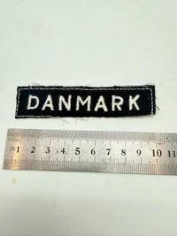 Dansk Militært skulder flash fra lige efter krigen, originalt