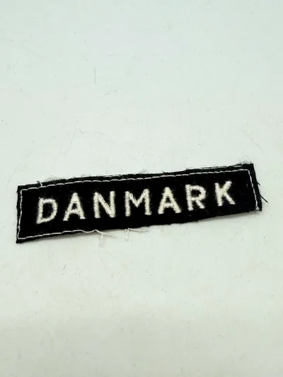 Dansk Militært skulder flash fra lige efter krigen, originalt