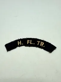 Dansk Militært skulder flash fra lige efter krigen, originalt