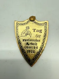 Tysk Dagsmærke fra 1933, originalt